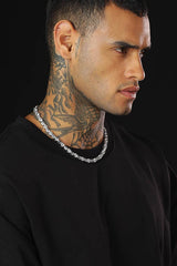 Iced Out Baguette Tennis Chain-7mm