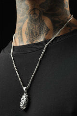 Heart Pendant With Chain