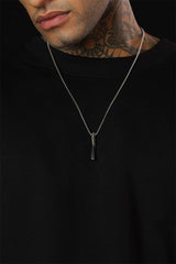 Twisted Piller Pendant And Chain