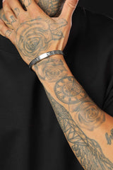 Ring Bracelet Silver - Adjustable