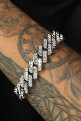 Baguette Diamond Bracelet - 12mm