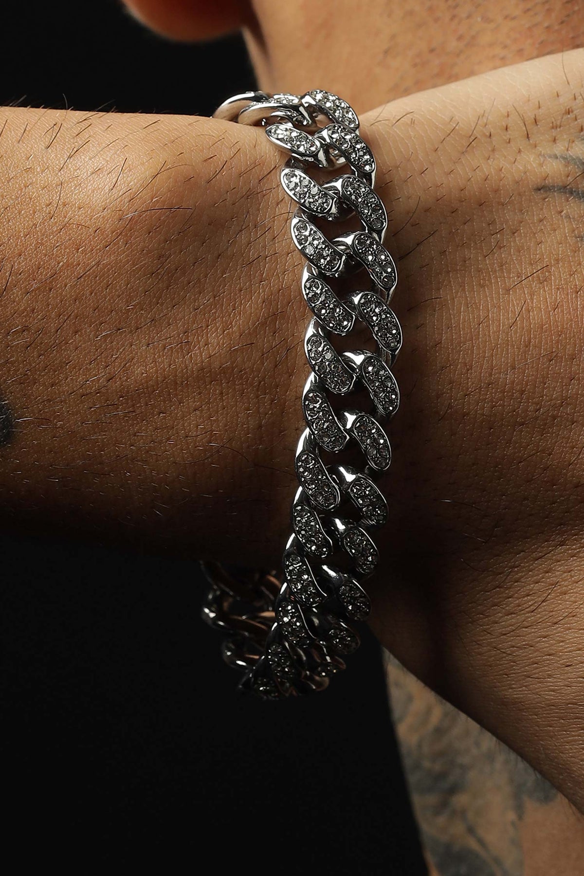 Cuban Link Iced Out Bracelet - 10mm