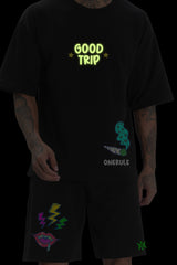 Good Vibes - Oversized Ultra Premium Co-Ord Set