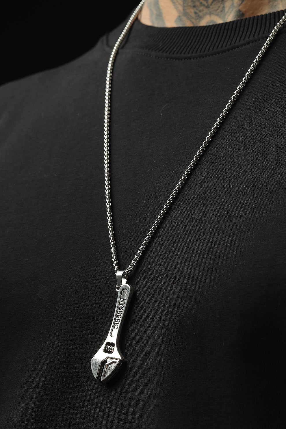 Wrench Pendant With Chain