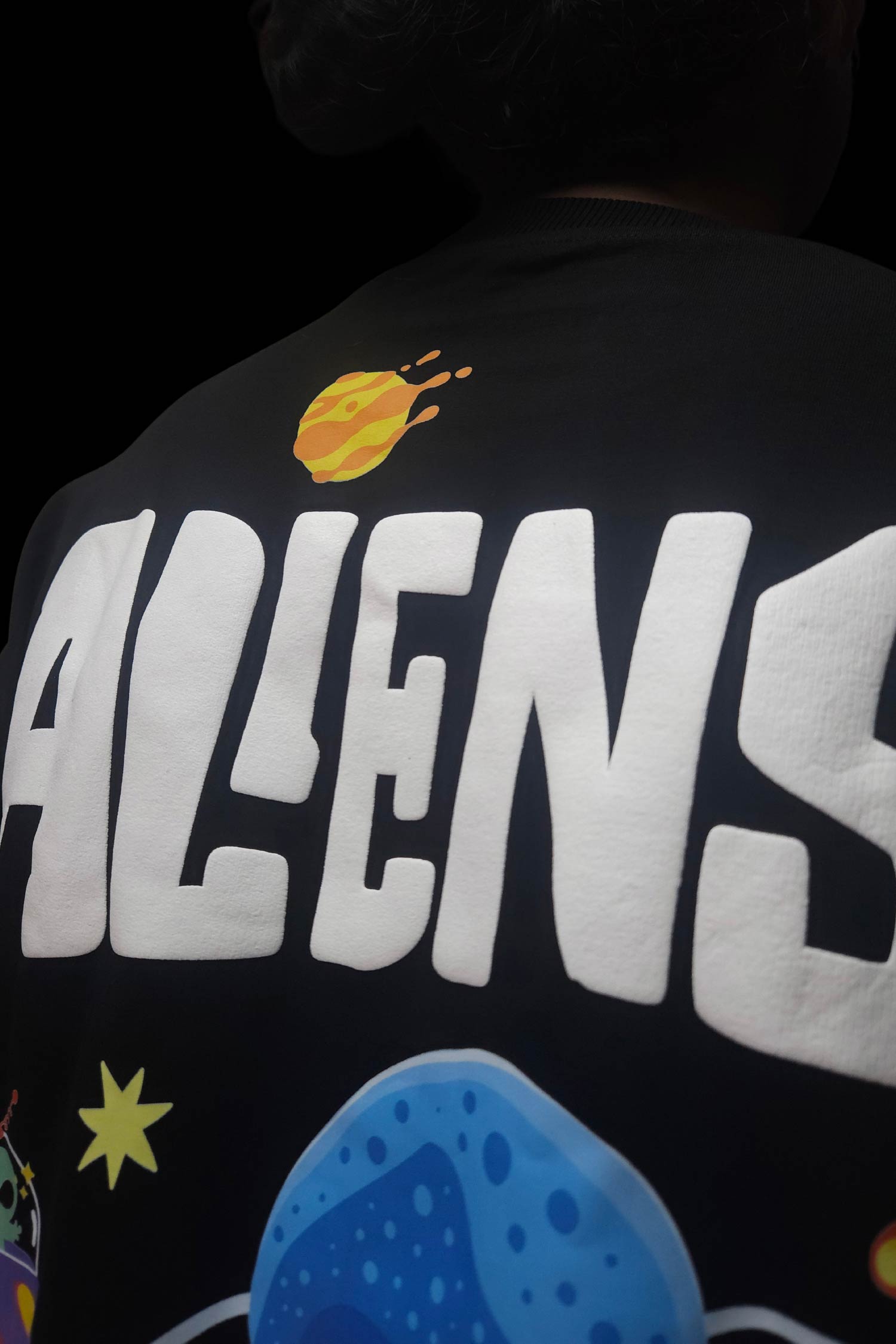 Aliens World -Oversized Ultra Premium Co-Ord Set