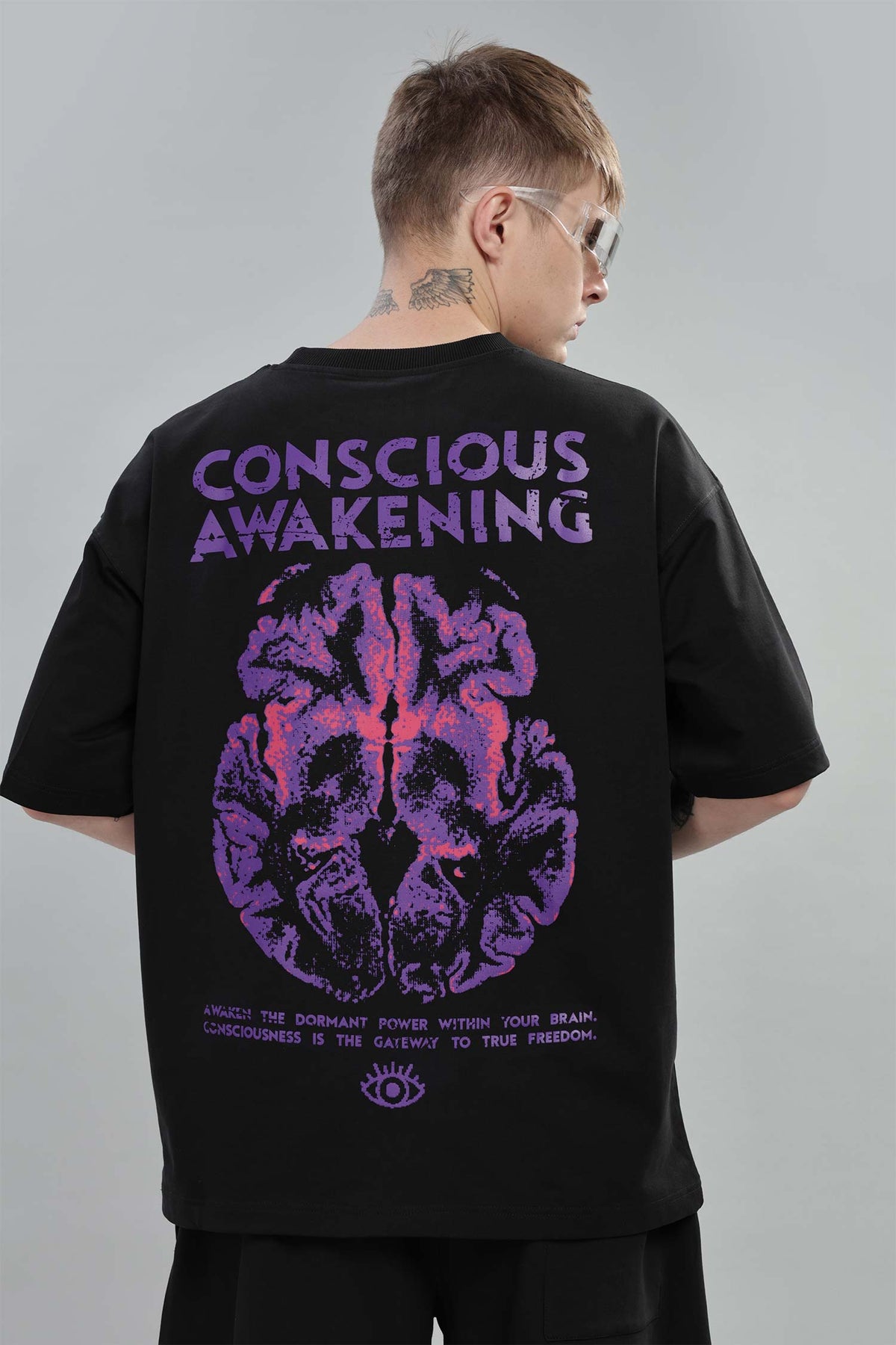 Conscious Awakening - Oversized Ultra Premium T-Shirt