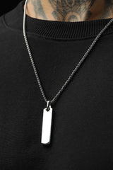 Bracket Pendant With Chain