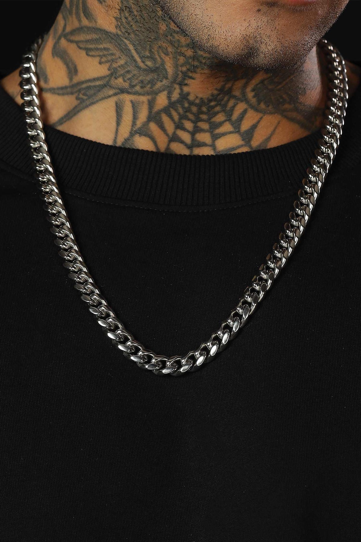 Classic Cuban Chain Ice Out Lock-10mm