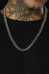 Classic Cuban Chain Ice Out Lock-10mm