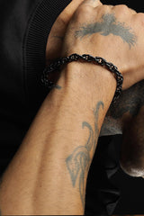 Curly Link Bracelet