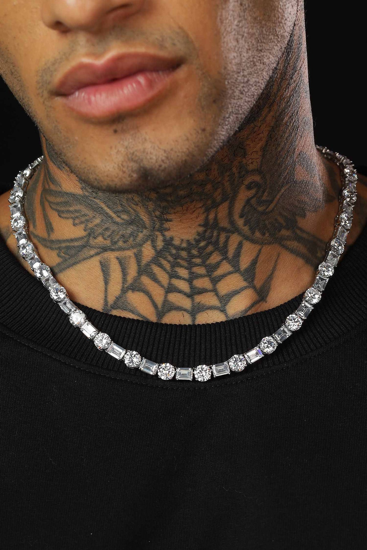 Iced Out Baguette Tennis Chain-7mm