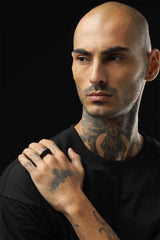 Signet Black Ring