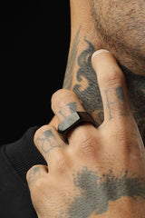 Signet Black Ring