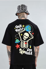One World - Oversized Ultra Premium T-Shirt